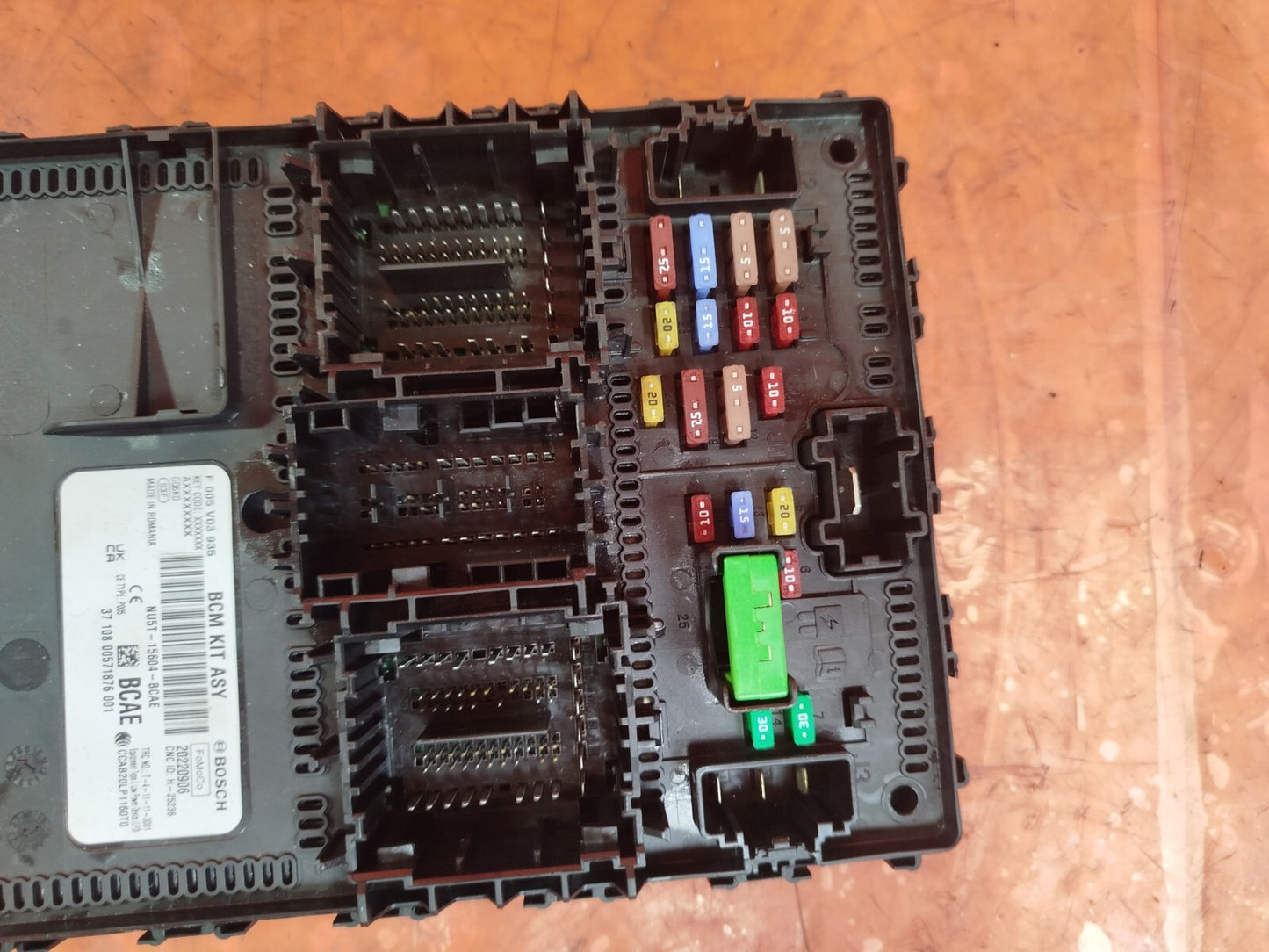 ✅2022 FORD FIESTA MK7 1.0 PETROL BCM BODY CONTROL MODULE NU5T15604BCAE +WARRANTY