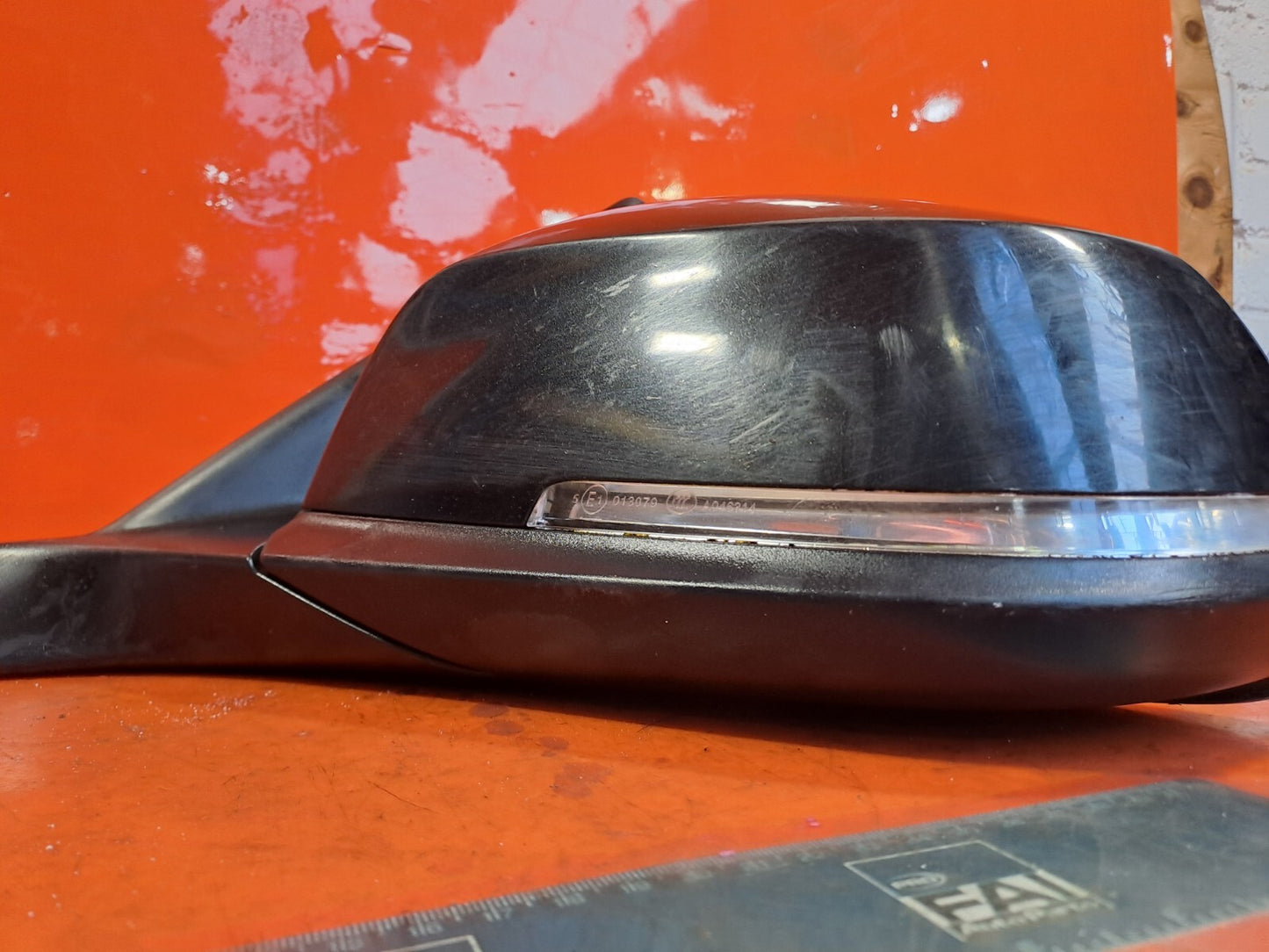 ✅BMW F20 116D 2.0 DIESEL 2011 FRONT LEFT WING MIRROR BLACK E1021185 Warranty