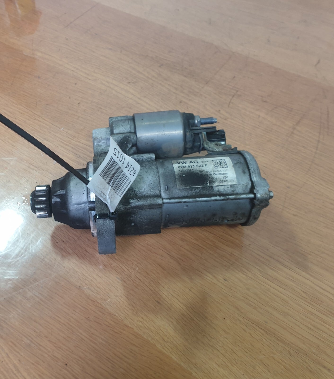 Volkswagen Polo Match 1.0 Petrol 2021 STARTER MOTOR 02M911022F Warranty A214
