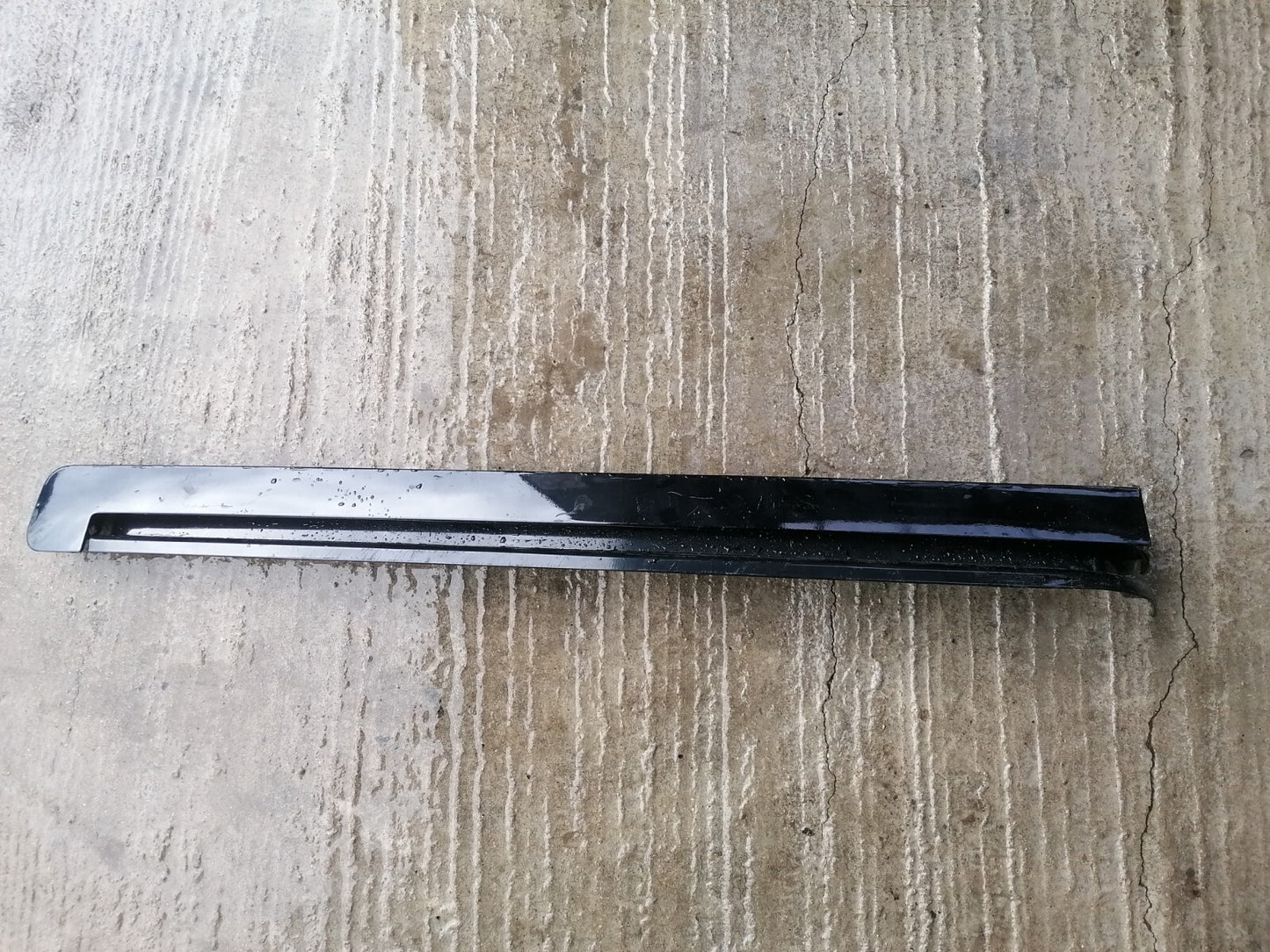 ✅2021 FORD TRANSIT CUSTOM 2.0D RIGHT SLIDING DOOR RAIL TRIM BLACK JK21-V250A74-A