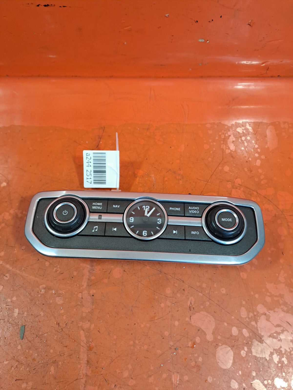 ✅2010 LAND ROVER DISCOVERY 4 L319 CD RADIO STEREO SWITCH PANEL AH22-18C858-BE