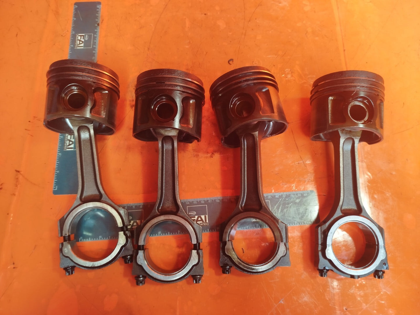 ✅FORD TOURNEO CUSTOM 2.2 DIESEL 2015 PISTON AND CONROD SET Warranty A280