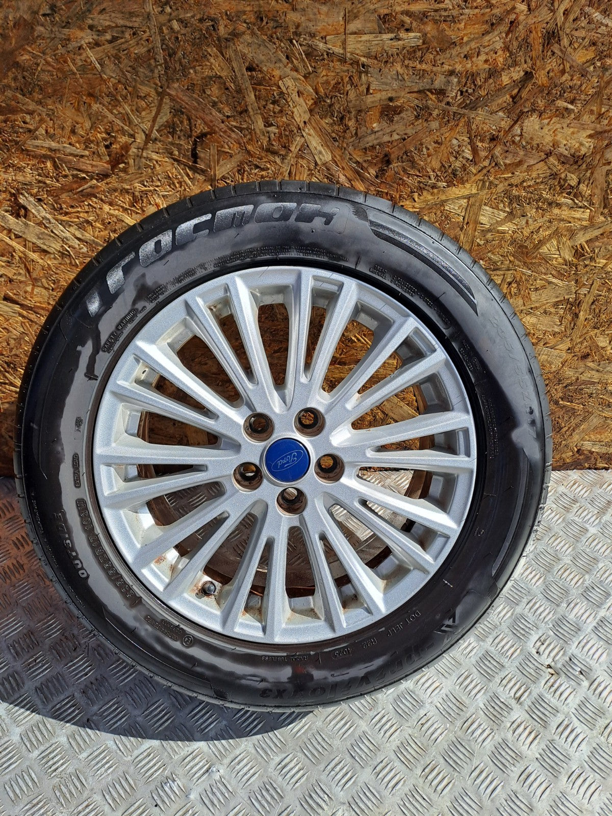 ✅2017 FORD GALAXY MK4 ALLOY WHEEL & TYRE EM2C-1007-B1A 235/55 R17 +WARRANTY A296