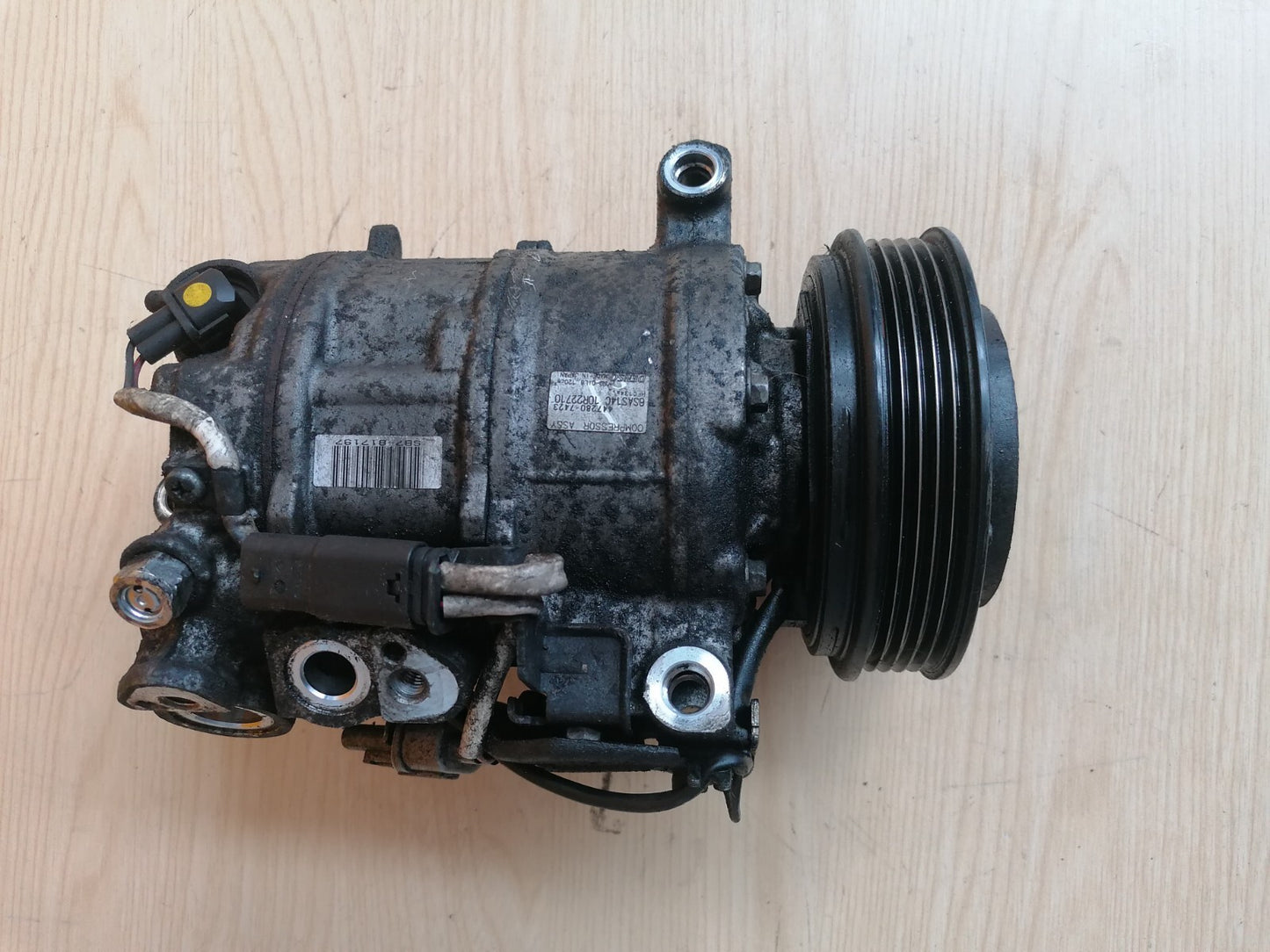 MERCEDES A200 W176 2.1 DIESEL 2015 AIR CON PUMP COMPRESSOR A0038304460 A047