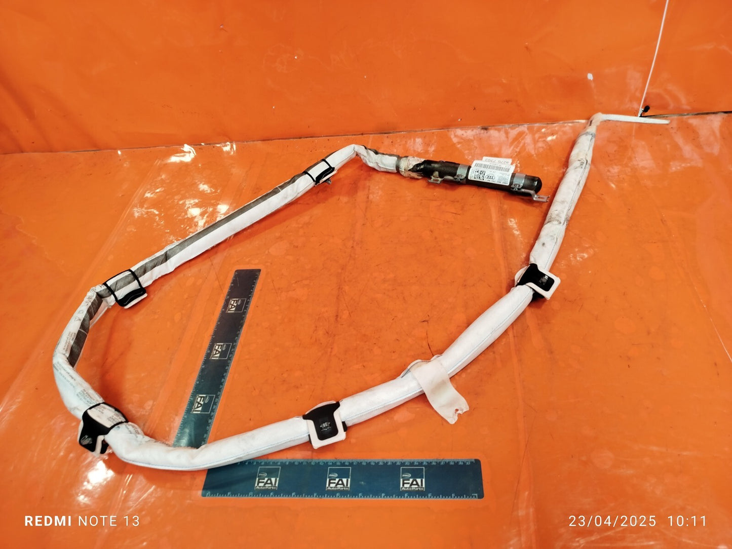 ✅AUDI Q5 S LINE 2.0 PETROL 2012 LEFT SIDE ROOF CURTAIN ARBAG 8R0880741K Warranty
