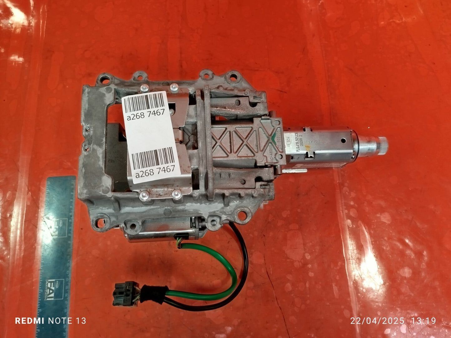 ✅PORSCHE CAYENNE V6 3.6 PETROL 2010 STEERING COLUMN 4E0905852E Warranty A268