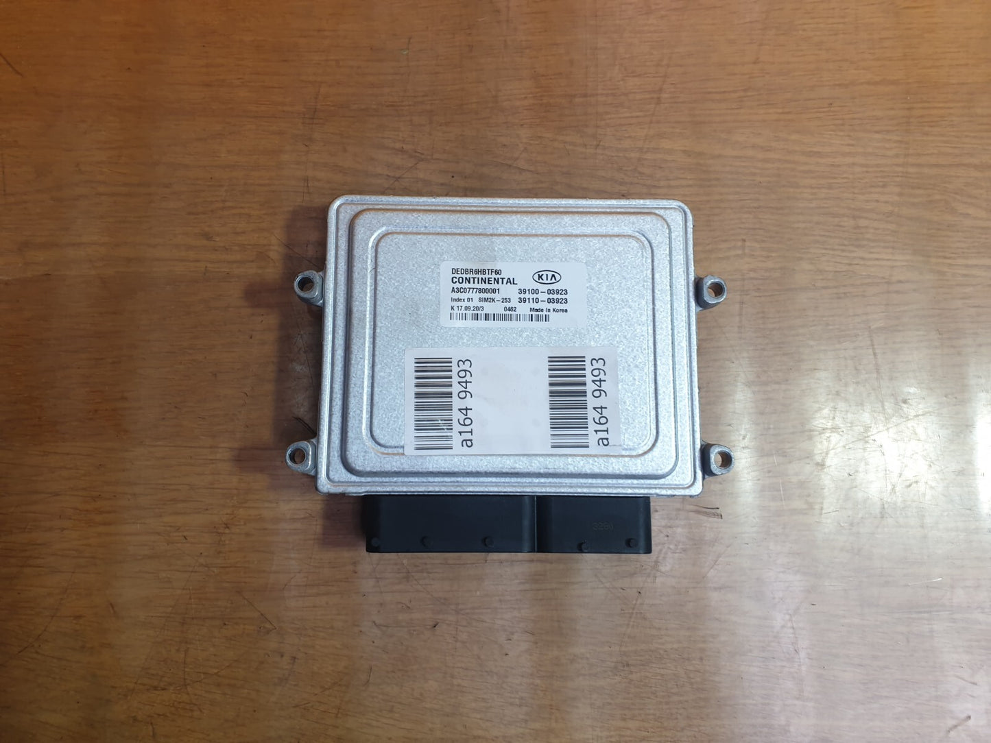 ✅2016 KIA NIRO 2 EV S-A 1.6P ENGINE CONTROL UNIT 39100-03923 + WARRANTY A164