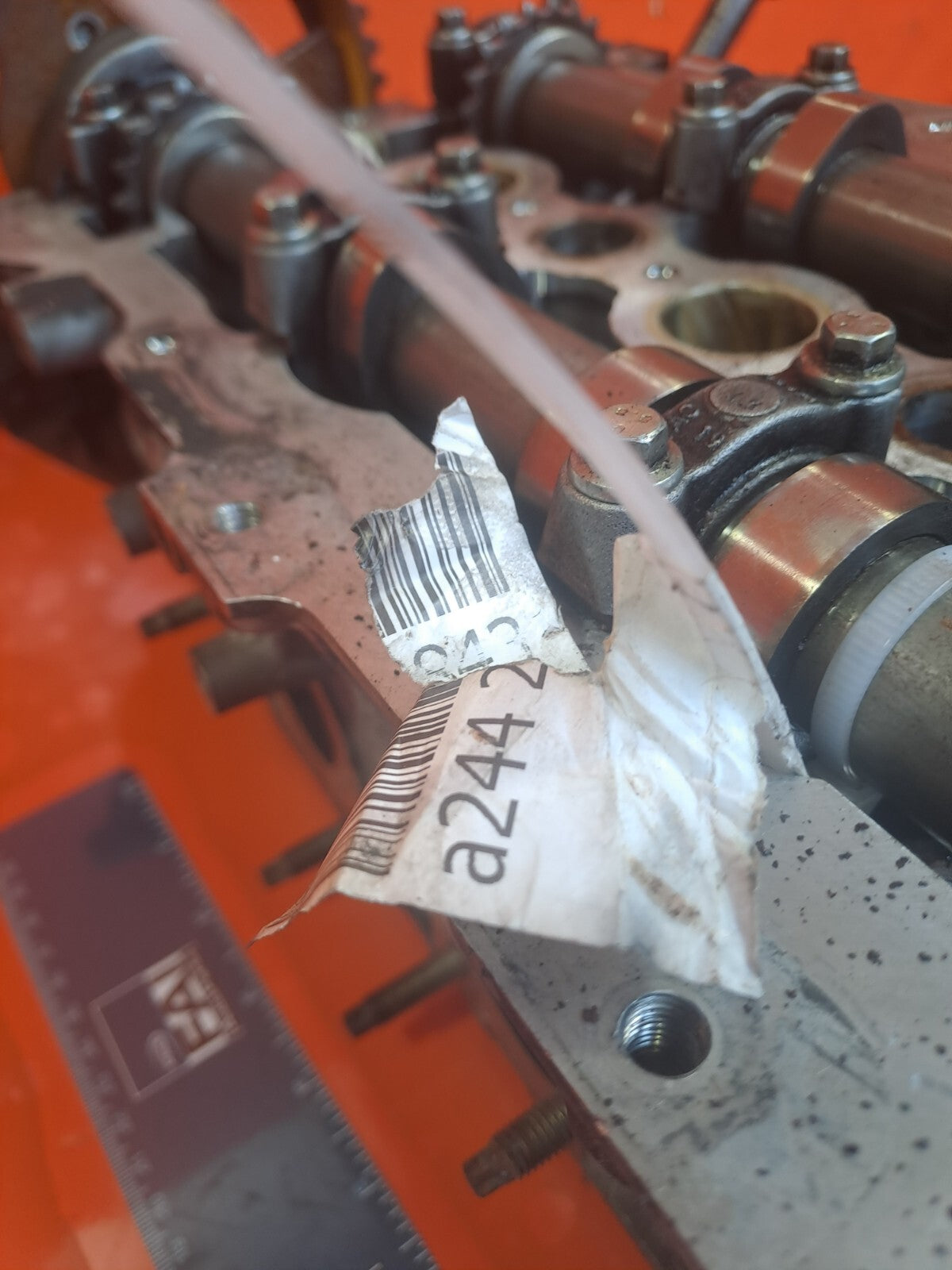 ✅LAND ROVER DISCOVERY 4 L319 3.0 DIESEL 2010 CYLINDER HEAD WITH CAMSHAFTS A244