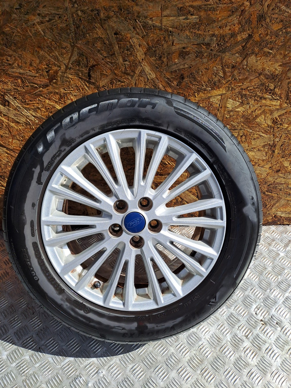 ✅2017 FORD GALAXY MK4 ALLOY WHEEL & TYRE EM2C-1007-B1A 235/55 R17 +WARRANTY A296