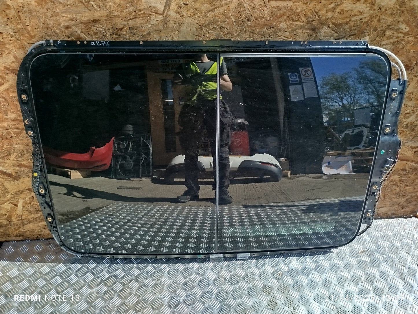✅AUDI Q5 S LINE 2.0 PETROL 2012 PANORAMIC ROOF SUNROOF FRAME & GLASS 8R0877041B