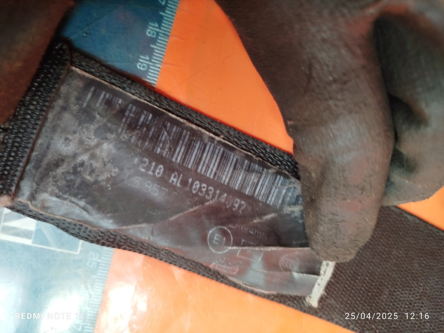 ✅Porsche Cayenne V6 2010 3.6 Petrol Front Right Seat Belt 7L0857936 Warranty