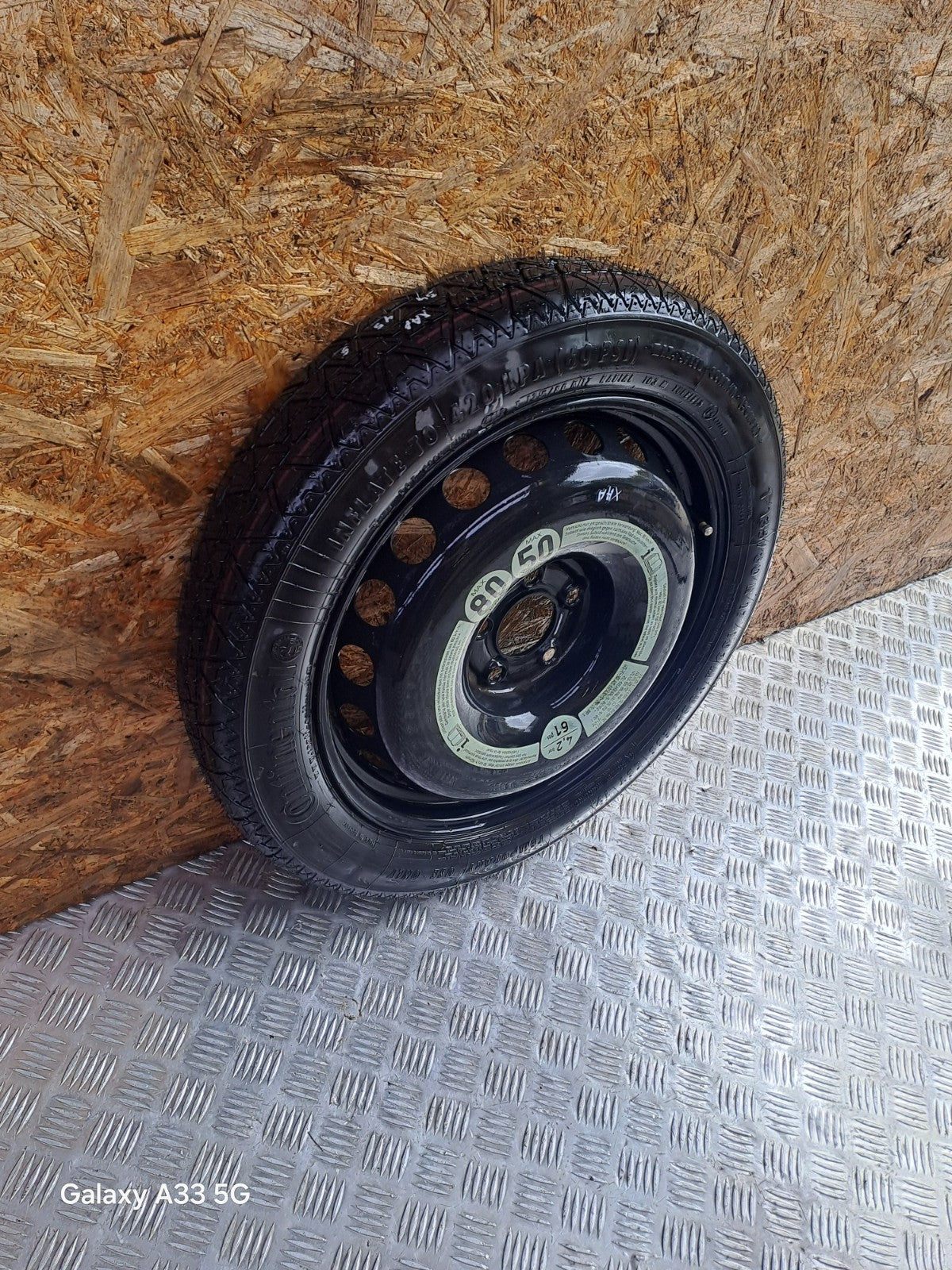 ✅MERCEDES E CLASS W207 SPACE SAVER SPARE WHEEL T135/80 R17 + WARRANTY xAA