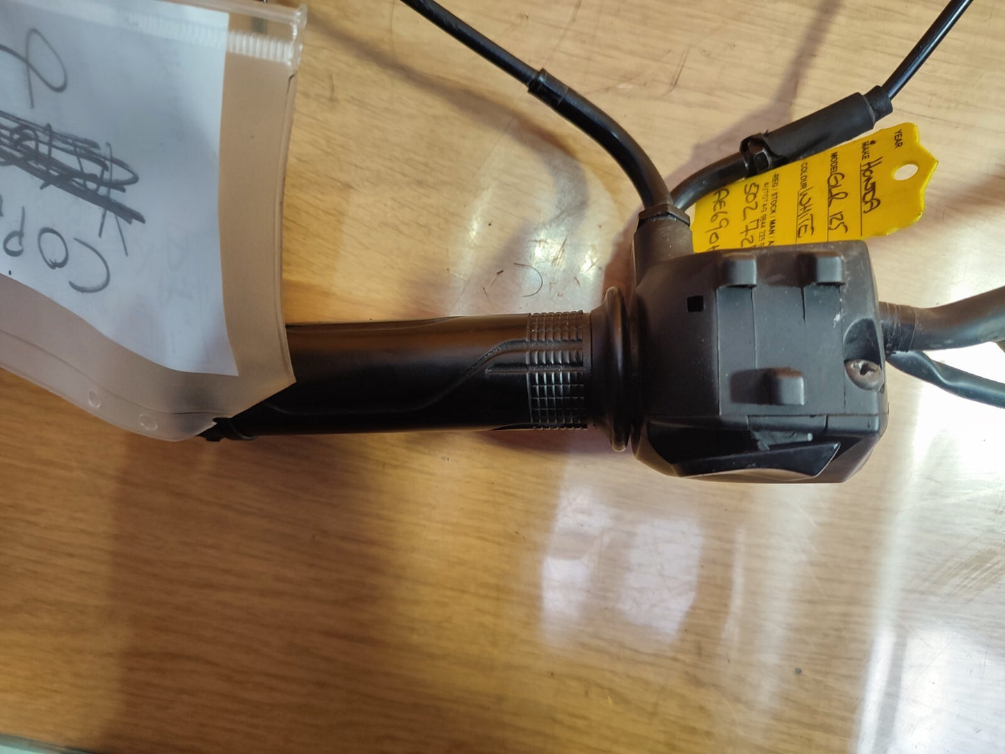 ✅HONDA GLR125 1W PETROL 2019 THROTTLE HANDLE WITH CABLES Warranty A117