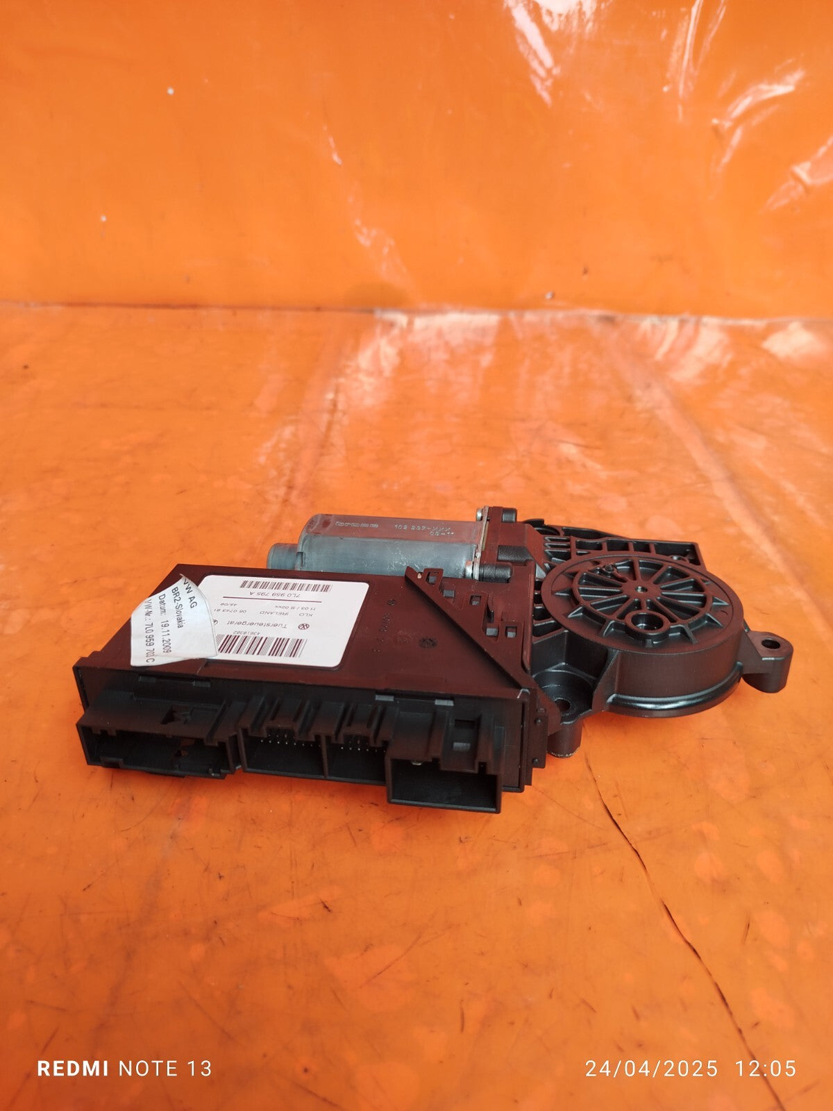 ✅2010 PORSCHE CAYENNE 9PA 3.6P REAR LEFT WINDOW MOTOR 7L0959795A + WARRANTY