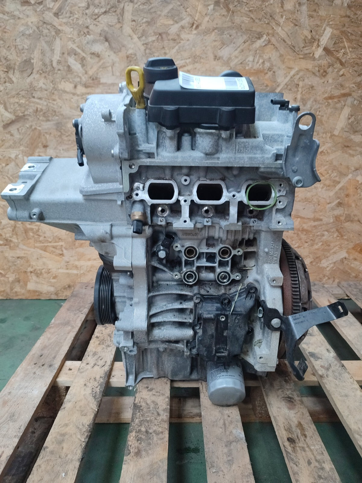 2021 VW POLO MATCH 1.0P BARE ENGINE DLAC + WARRANTY A214