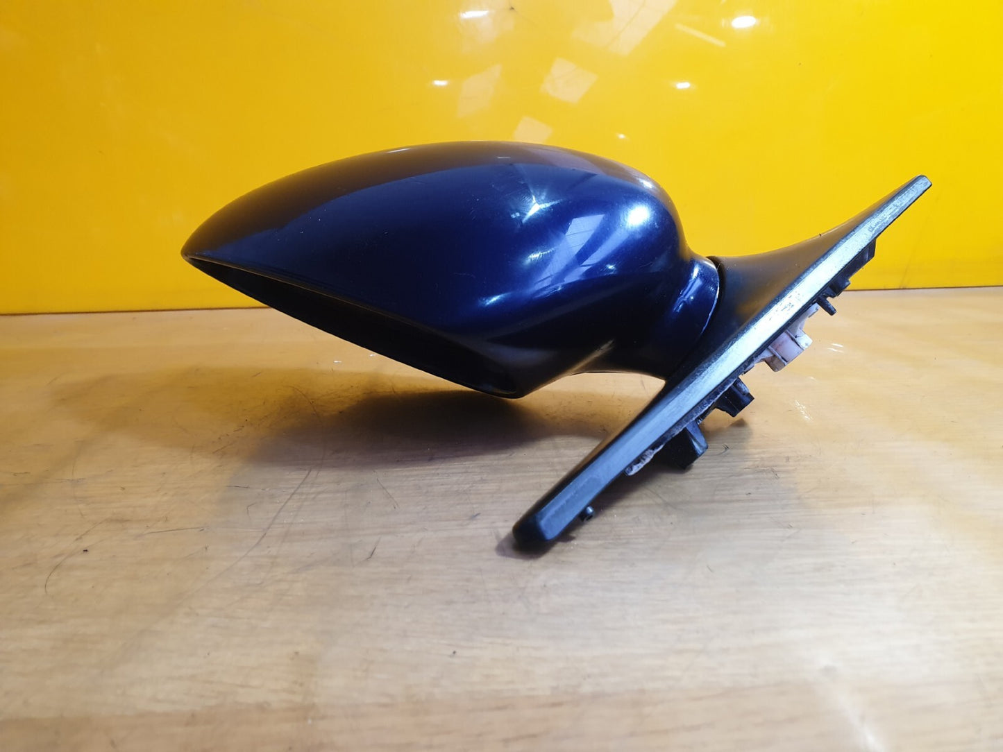 ✅2002 PORSCHE BOXTER 986 2.7P FRONT LEFT PASSENGER SIDE WING MIRROR BLUE A129