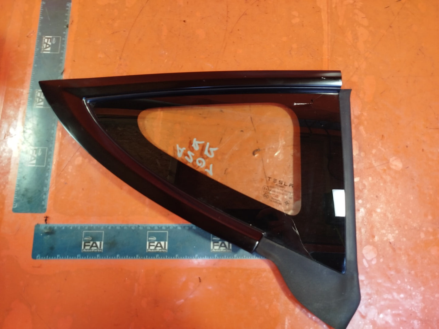 ✅TESLA MODEL 3 LONG 2024 REAR RIGHT QUARTER WINDOW GLASS 43R-011570 1910990-00-C