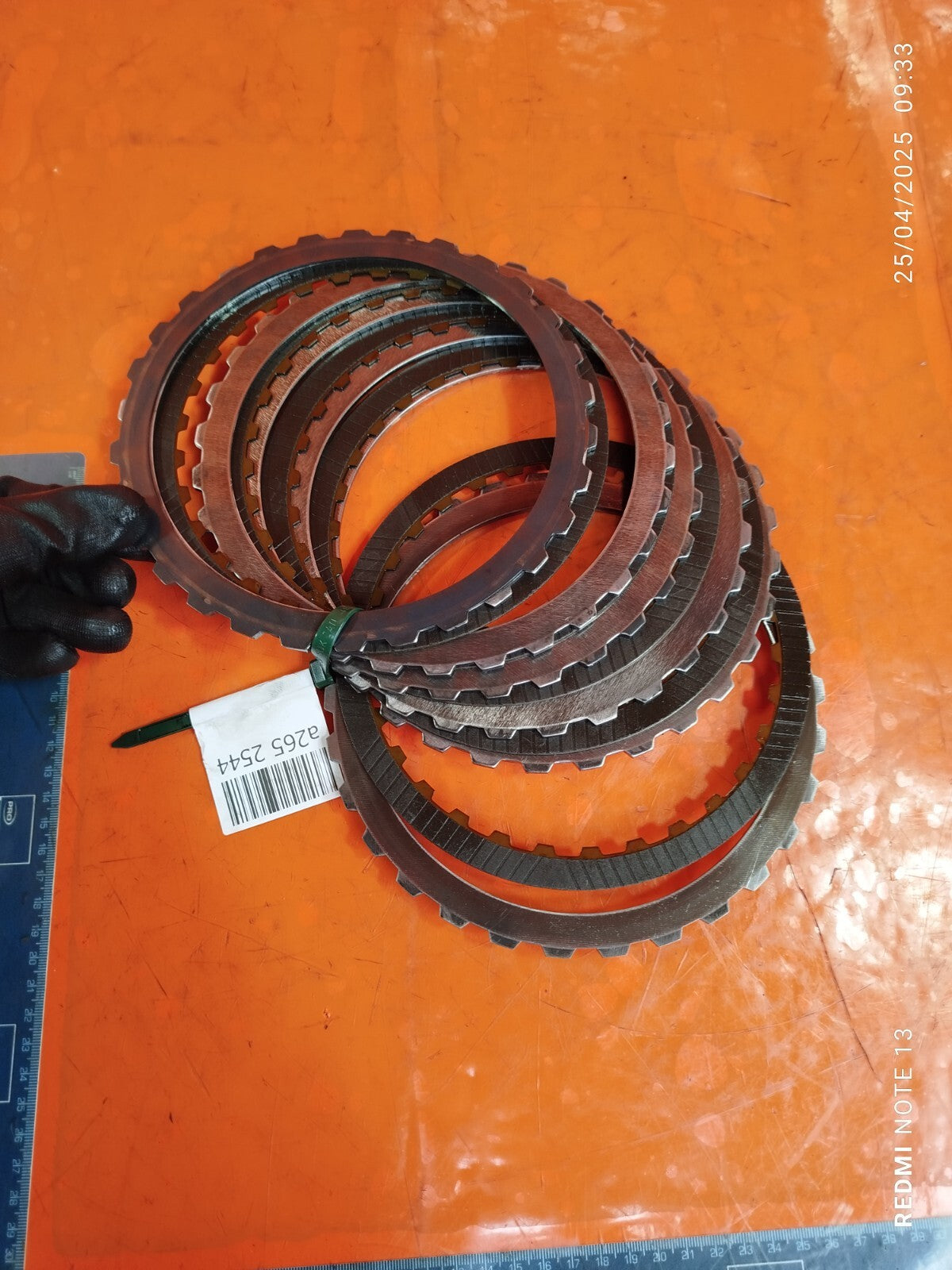 ✅LAND ROVER DISCOVERY 4 L319 3.0 DIESEL 2010 CLUTCH FRICTION PLATE DISC Warranty