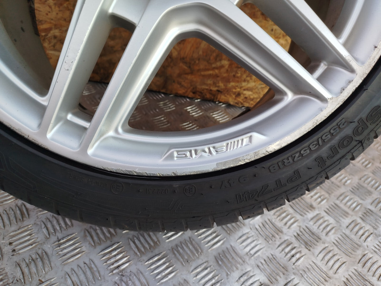 ✅2011 MERCEDES C CLASS W204 ALLOY WHEEL WITH TYRE 255/35 R18 A2044014201 A283
