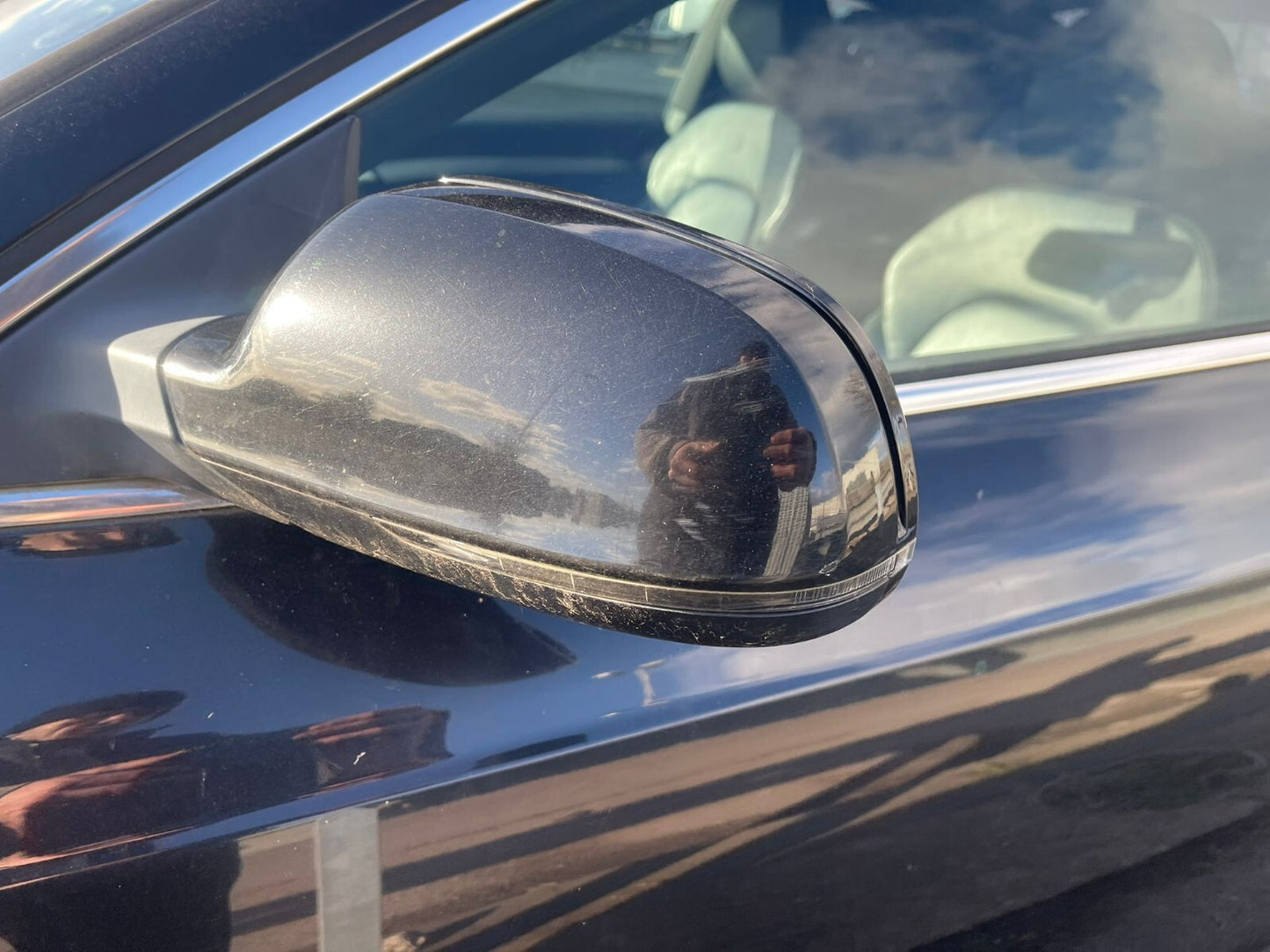 ✅2010 AUDI A5 8T S LINE 2.0P FRONT LEFT WING MIRROR BLACK + WARRANTY A223