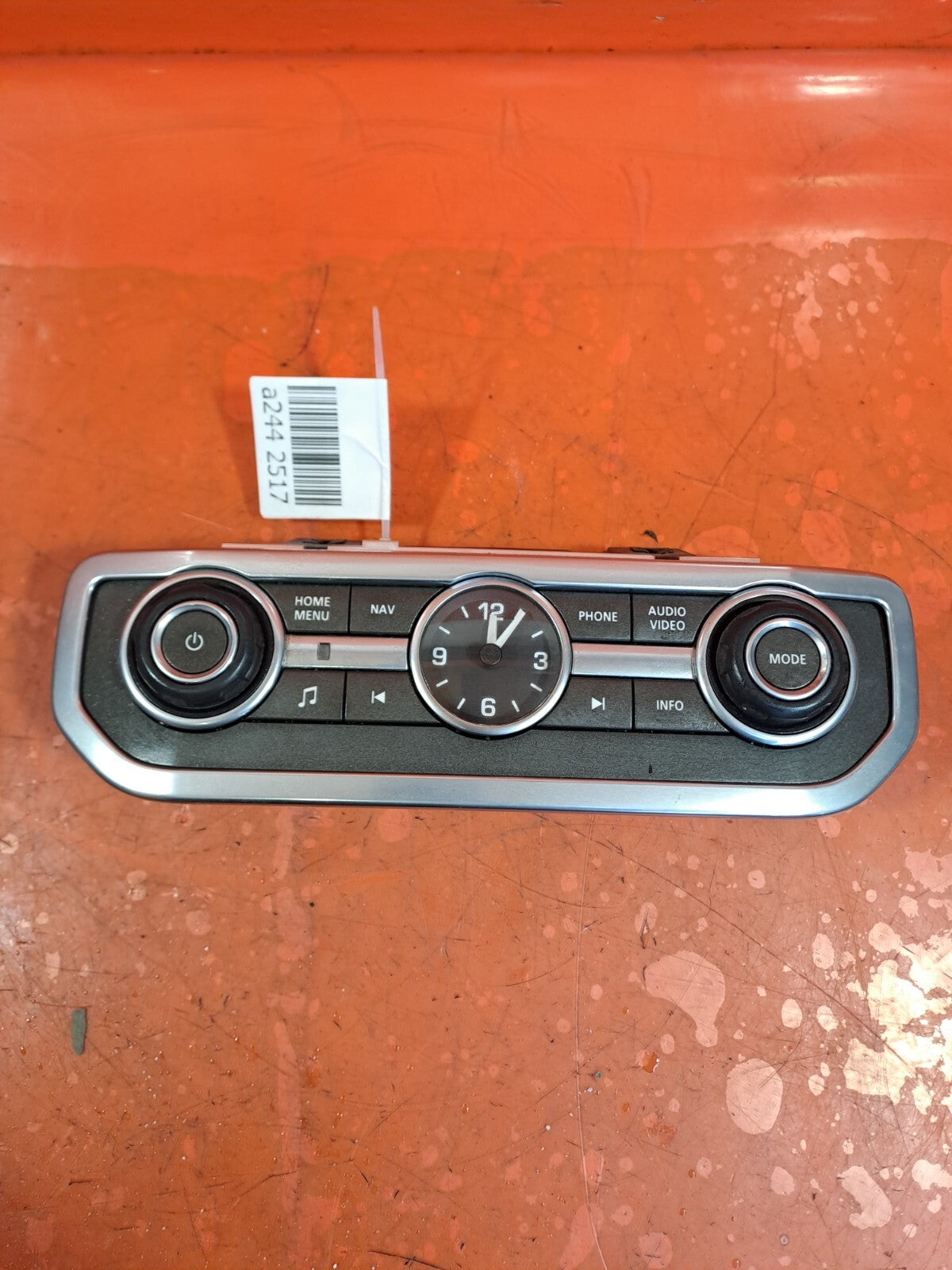 ✅2010 LAND ROVER DISCOVERY 4 L319 CD RADIO STEREO SWITCH PANEL AH22-18C858-BE