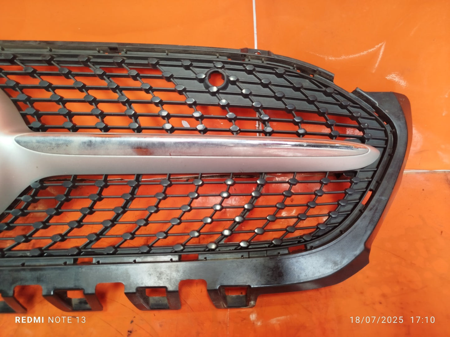 ✅Mercedes A180D Sport W177 2018 1.5 Diesel FRONT BUMPER GRILL A1778880200 A297