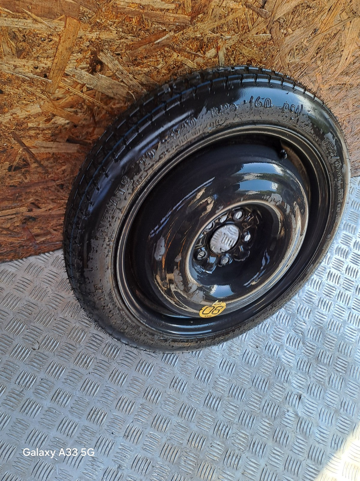 ✅TOYOTA PRIUS SPACE SAVER SPARE WHEEL T135/70 D17 + WARRANTY xAA