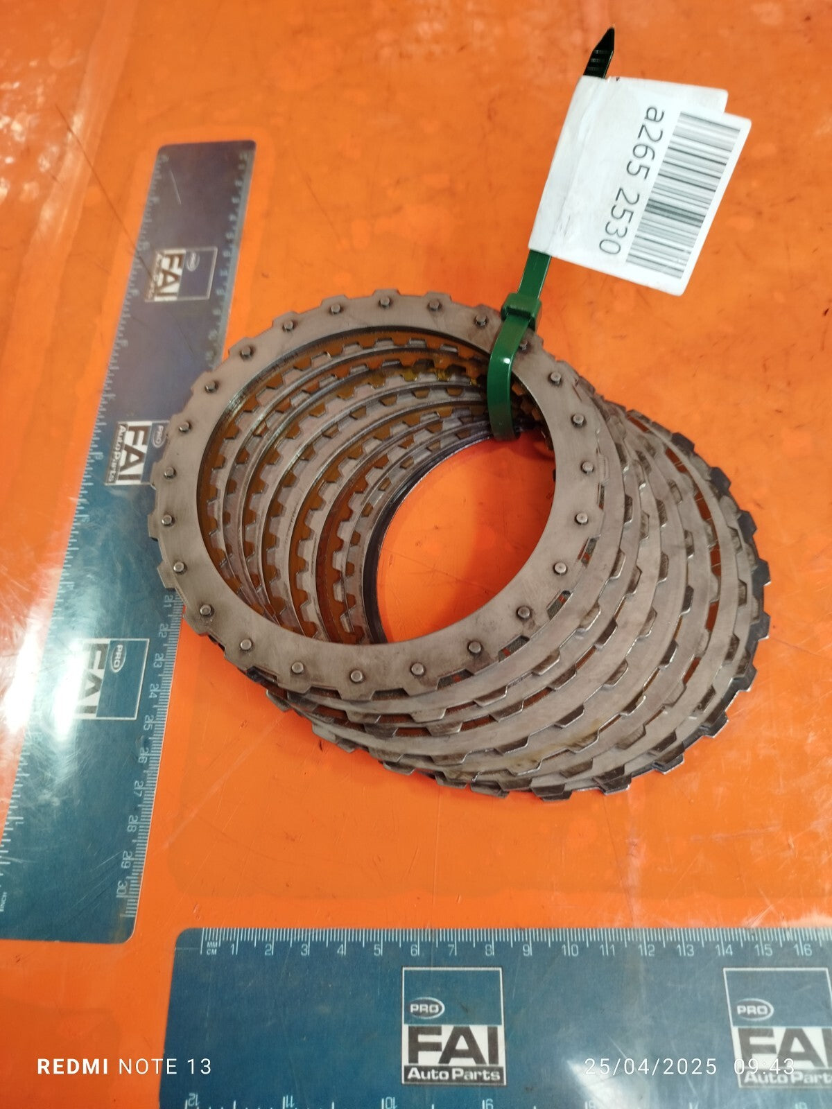 ✅LAND ROVER DISCOVERY 4 L319 3.0 DIESEL 2010 CLUTCH FRICTION PLATE DISC Warranty