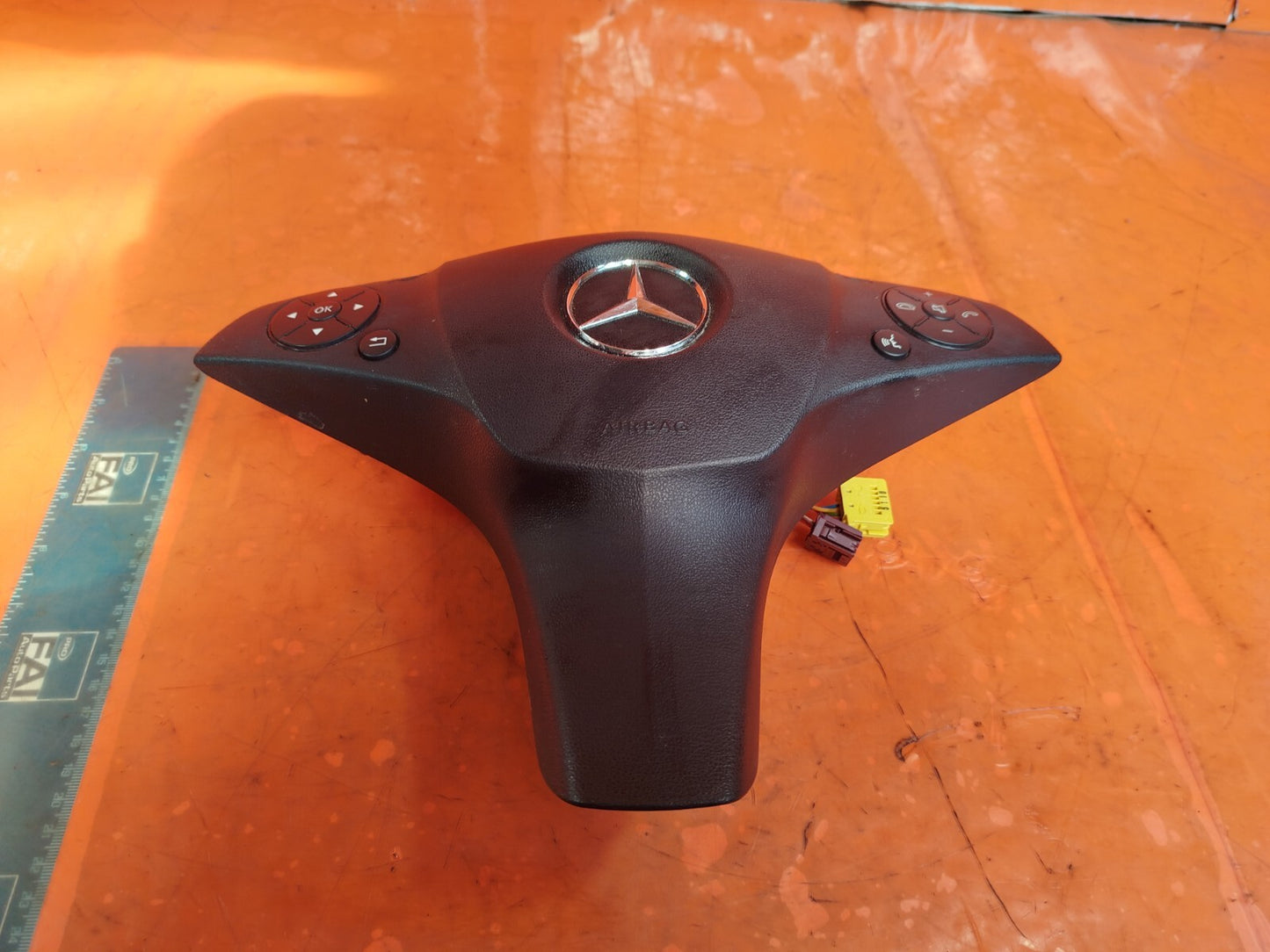 ✅MERCEDES C250 W204 2.1 DIESEL 2011 STEERING WHEEL ARBAG A2048605502 Warranty