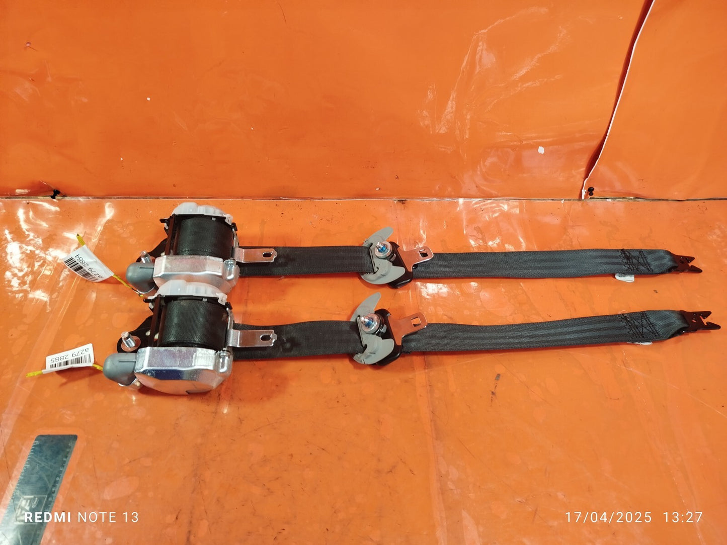 ✅SSANGYONG TIVOLI Elx 1.6 DIESEL 2016 FRONT LEFT & RIGHT SEAT BELT 74601-35400