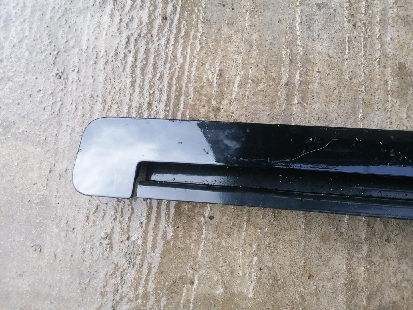 ✅2021 FORD TRANSIT CUSTOM 2.0D RIGHT SLIDING DOOR RAIL TRIM BLACK JK21-V250A74-A
