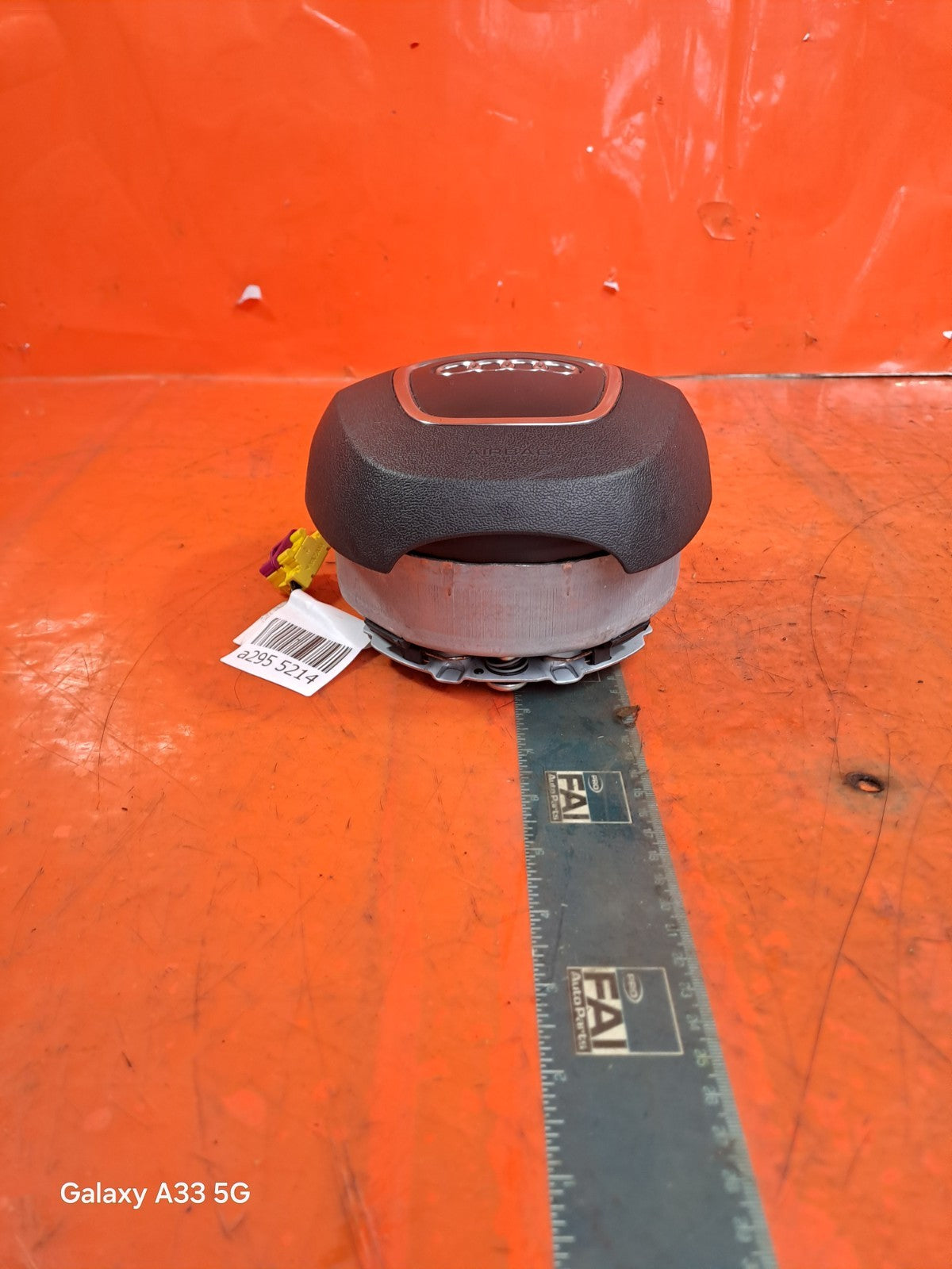 ✅2007 AUDI Q7 4L 3.0D STEERING WHEEL ABAG 4L0880201K + WARRANTY A295