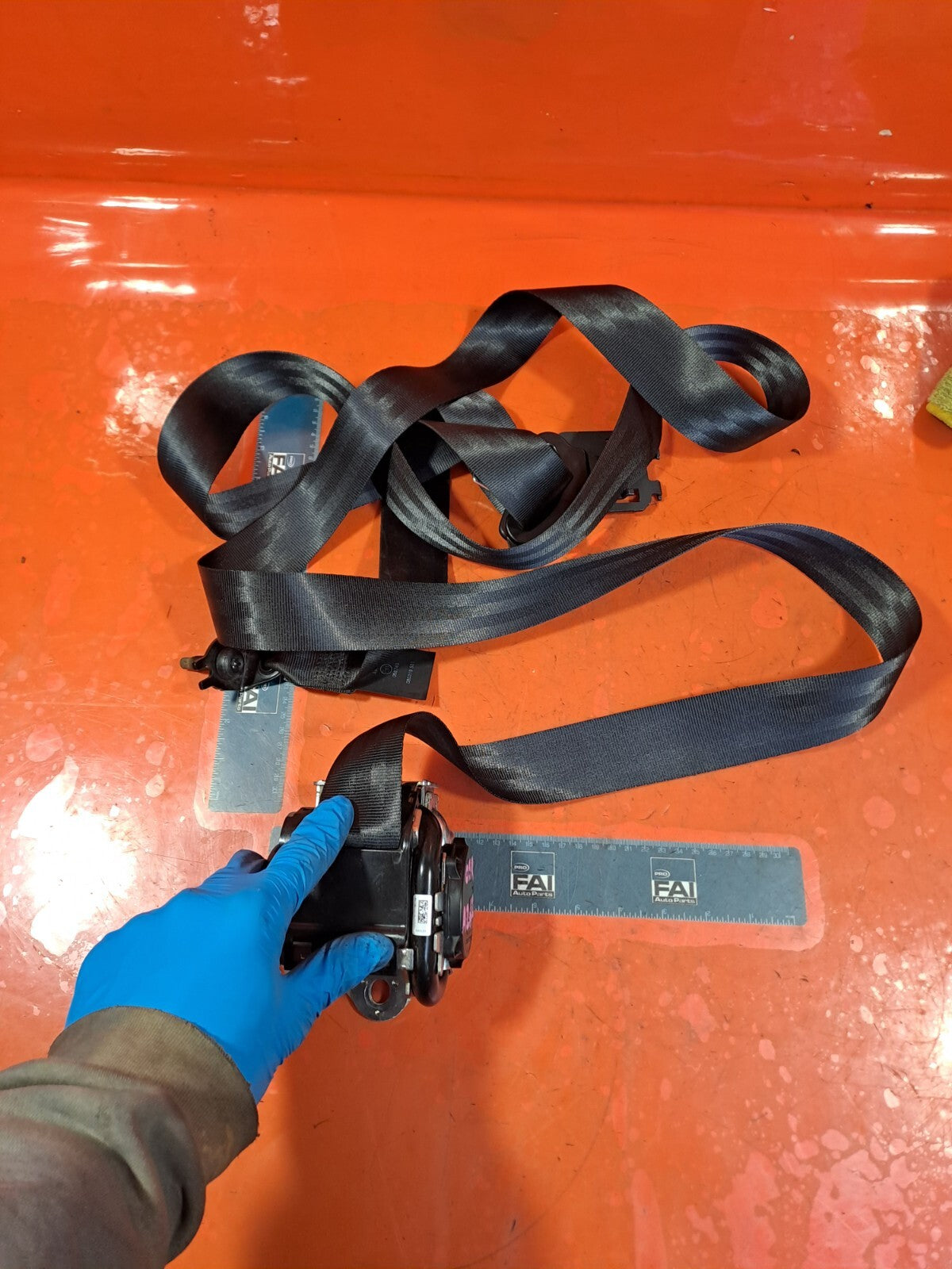 ✅FORD FOCUS 1.5 DIESEL 2018 REAR RIGHT SEAT BELT JX7BN611B68AFW Warranty A242