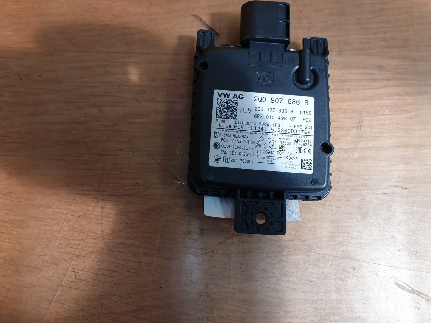 ✅2024 VW TAIGO R-LINE 1.0P REAR RIGHT BLIND DISTANCE SPOT SENSOR 2Q0907686B A162