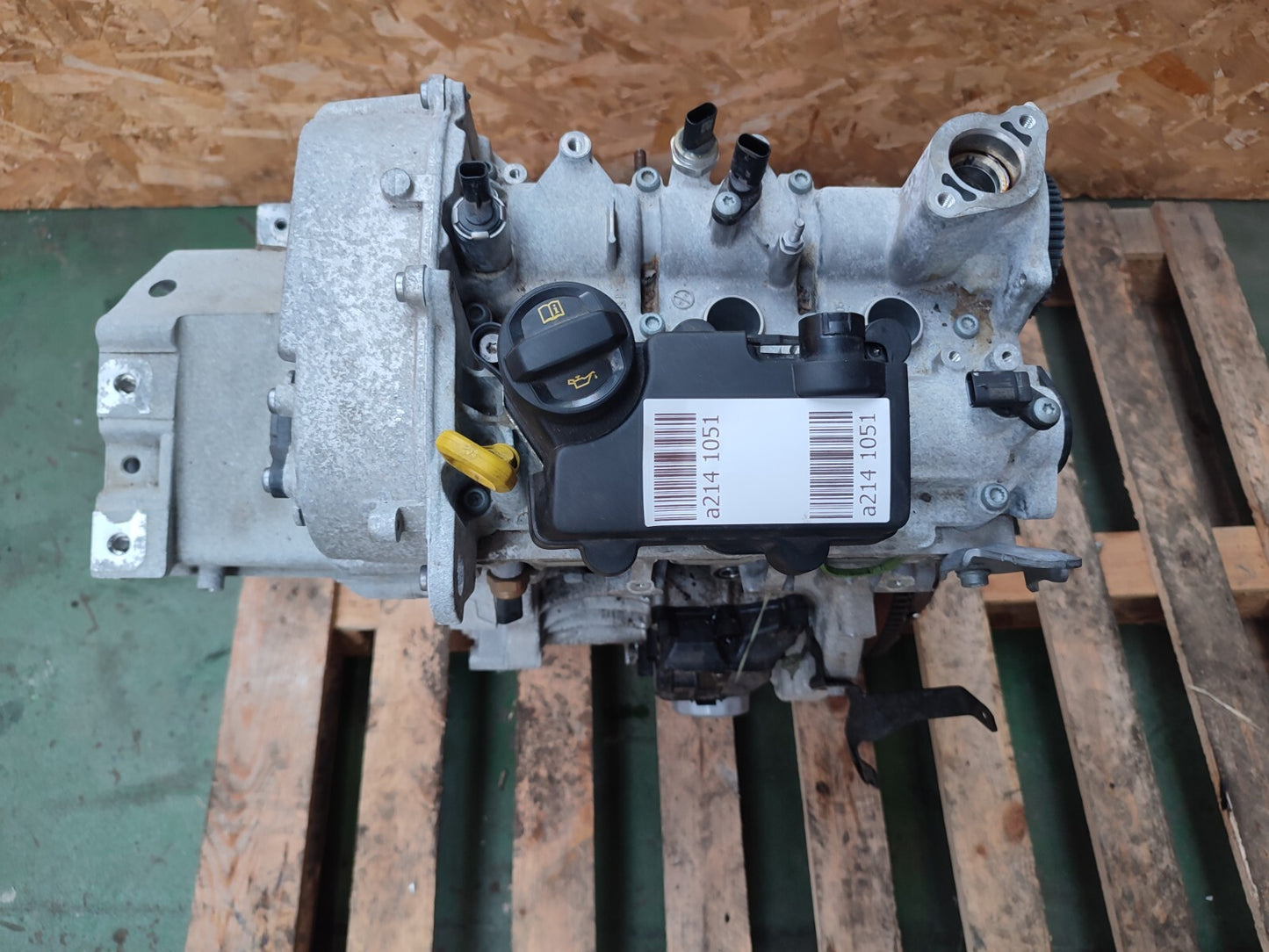2021 VW POLO MATCH 1.0P BARE ENGINE DLAC + WARRANTY A214