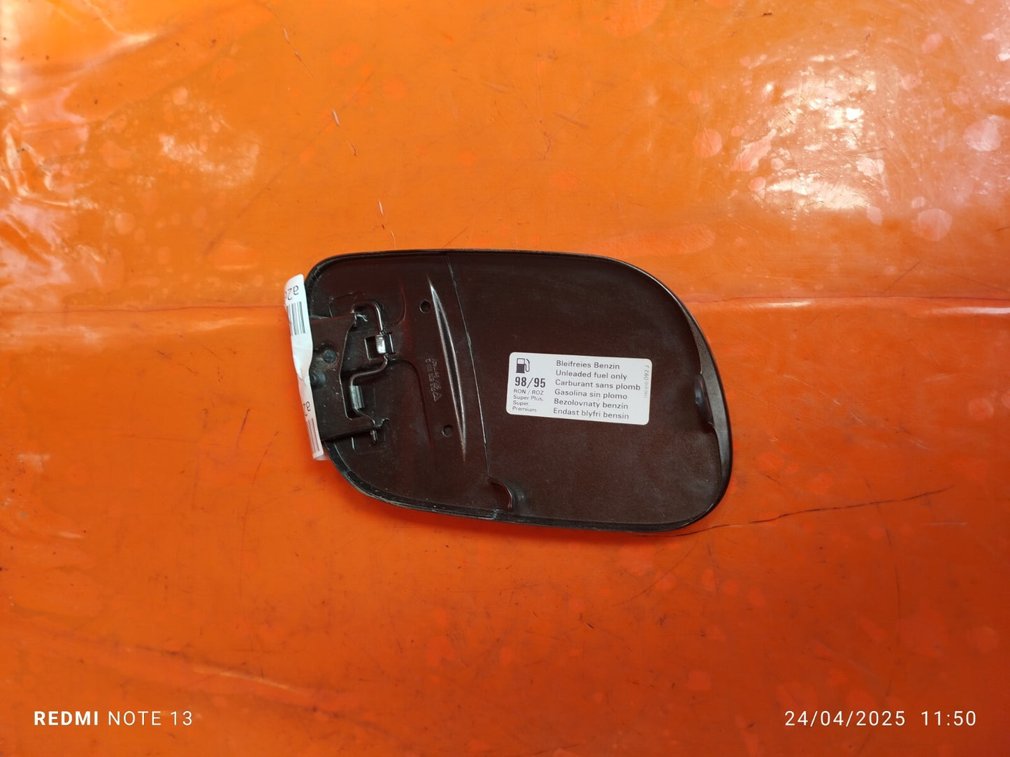 ✅2010 PORSCHE CAYENNE 9PA 3.6P FUEL TANK FILLER CAP FLAP BROWN M8W 1H0010092J