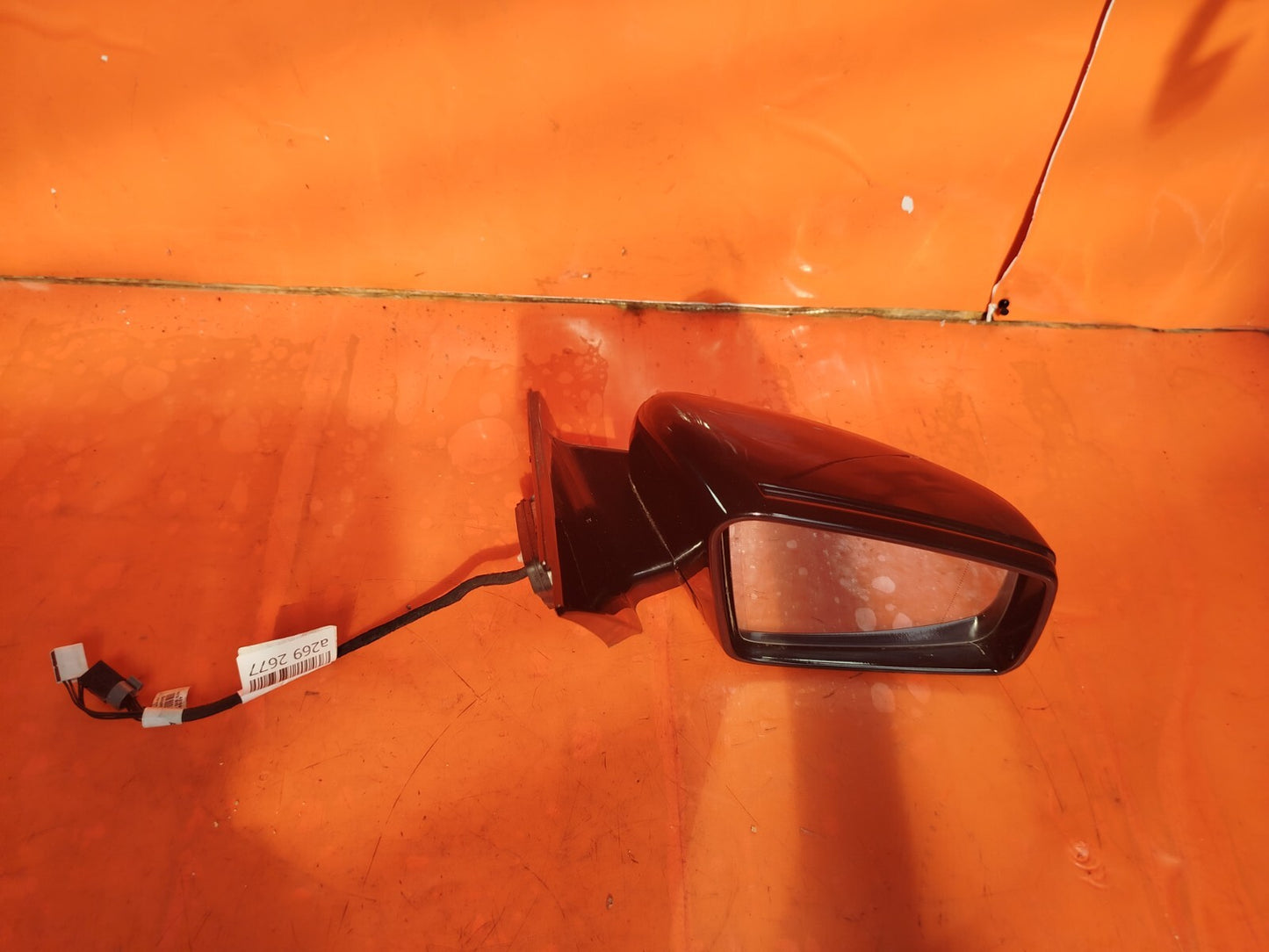 ✅2011 MERCEDES E CLASS W212 2.1D FRONT RIGHT WING MIRROR BLACK 197 + WARRANTY