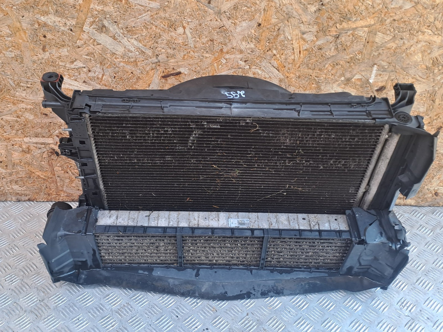 ✅MERCEDES B180 W246 1.8 DIESEL 2012 RADIATOR RAD PACK A2465000100 A2465040440