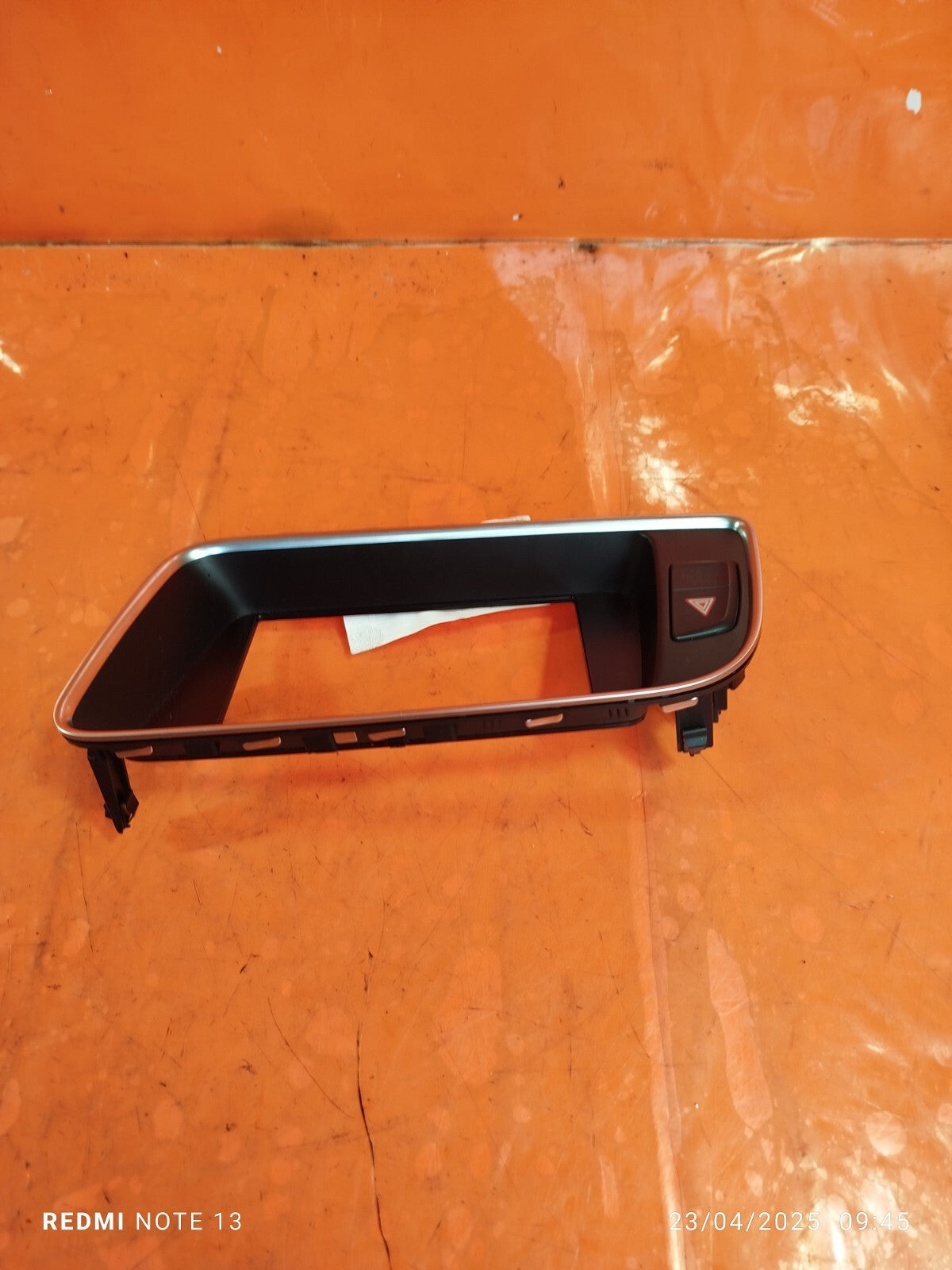 ✅AUDI Q5 S LINE 2.0 PETROL 2012 DASHBOARD DISPLAY SURROUND TRIM 8R2857186H A276