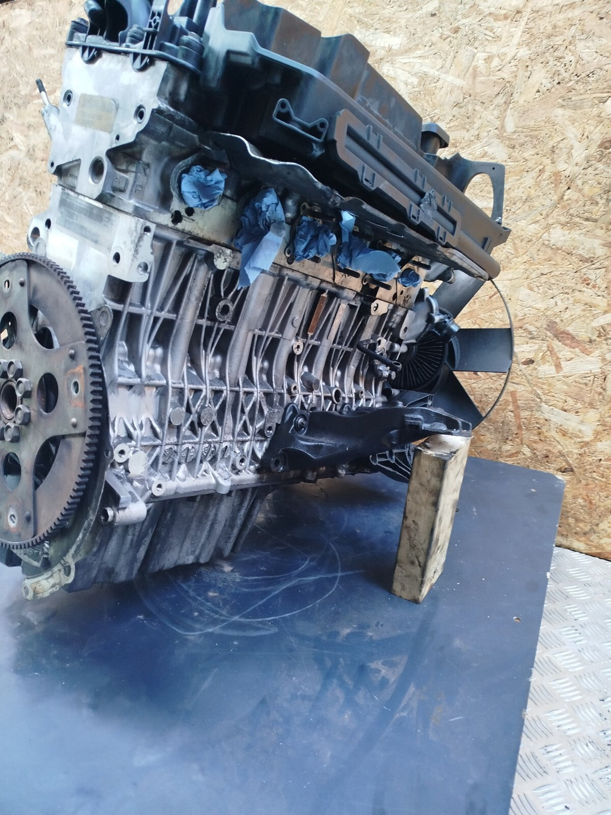 ✅2008 BMW 7 SERIES E66 3.0 DIESEL M57D30O2 BARE ENGINE + WARRANTY A255