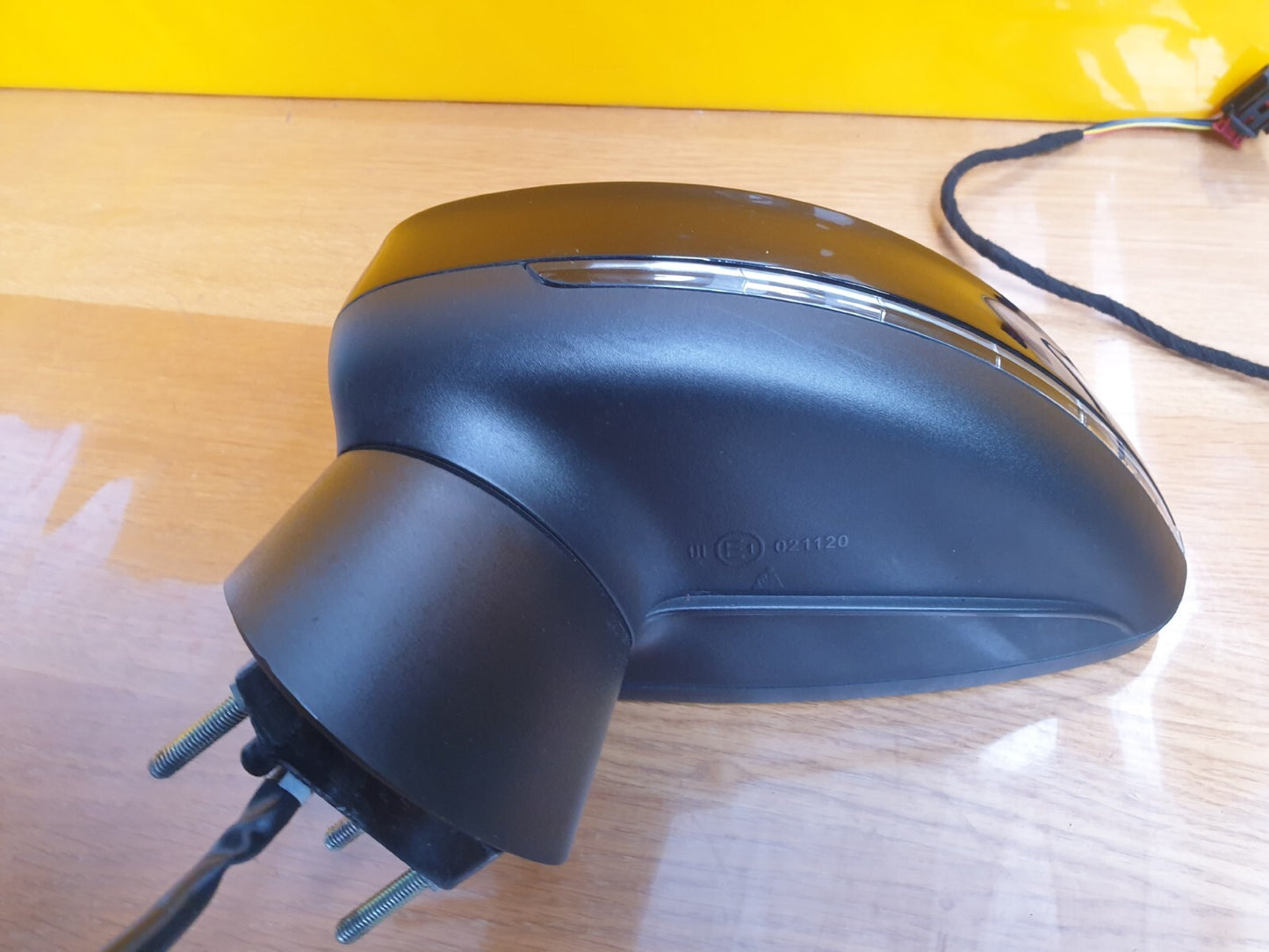✅2018 AUDI A1 8X 1.4TFSI FRONT LEFT WING MIRROR BLACK Y9B + WARRANTY A087