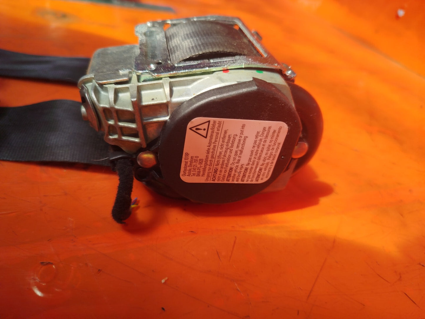 ✅LAND ROVER RANGE ROVER L320 2.7 DIESEL 2007 FRONT RIGHT SEAT BELT EVB501360PMA