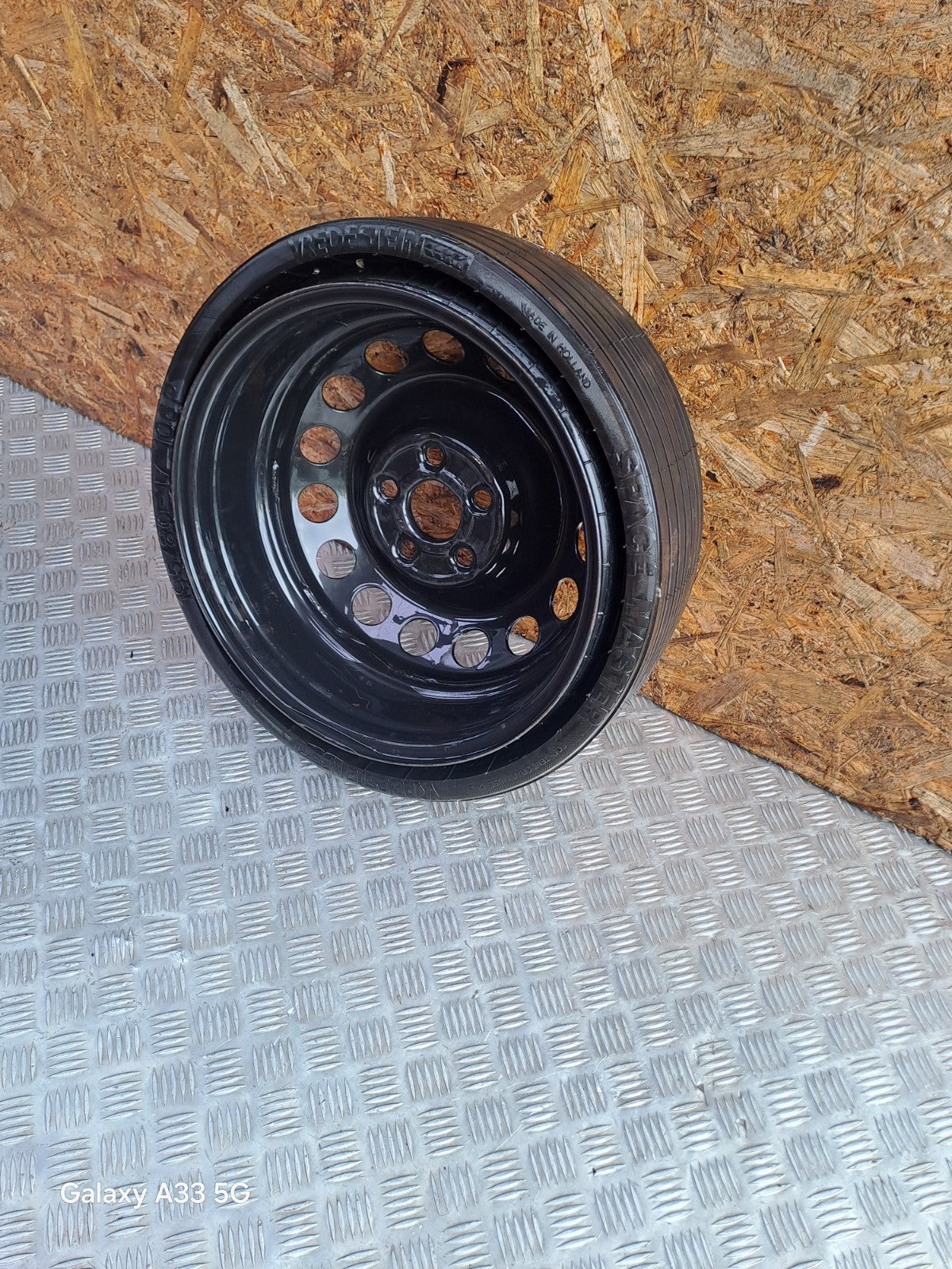 ✅VW TOUAREG SPACE SAVER SPARE WHEEL 195/80 R17 + WARRANTY xAA