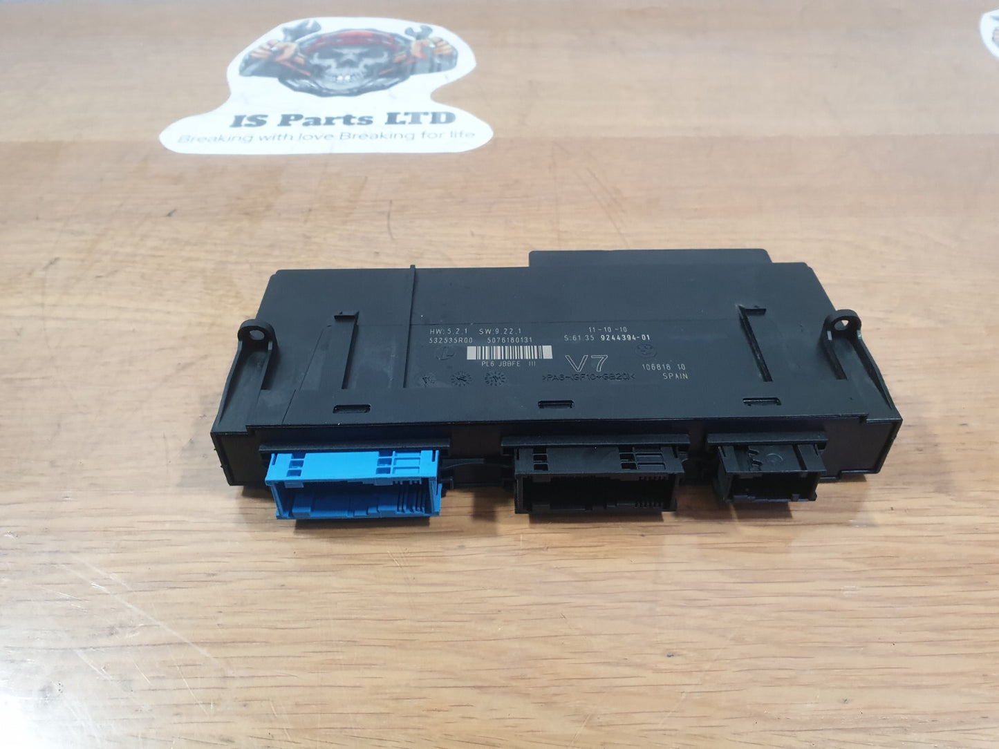 BMW 520D F11 2.0 DIESEL 2010 FUSE JUNCTION BOX CONTROL MODULE 9244394 Warranty