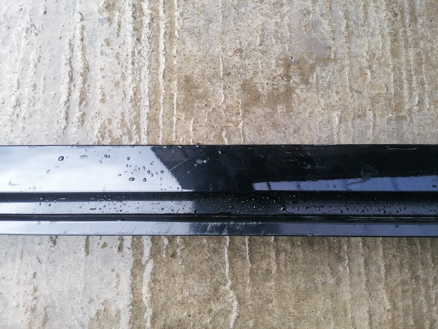 ✅2021 FORD TRANSIT CUSTOM 2.0D RIGHT SLIDING DOOR RAIL TRIM BLACK JK21-V250A74-A
