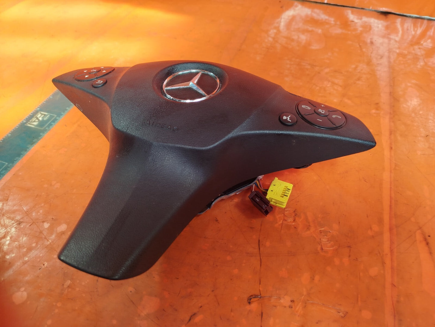 ✅MERCEDES C250 W204 2.1 DIESEL 2011 STEERING WHEEL ARBAG A2048605502 Warranty