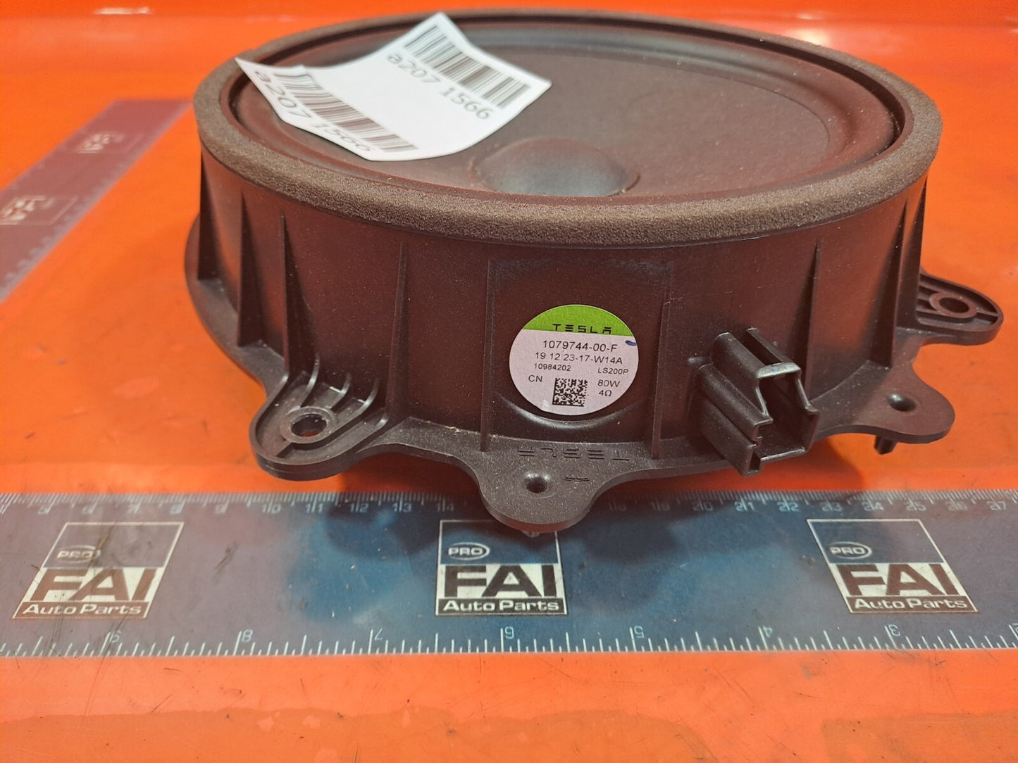 2024 TESLA MODEL 3 LONG FRONT DOOR SPEAKER 1079744-00-F + WARRANTY A207