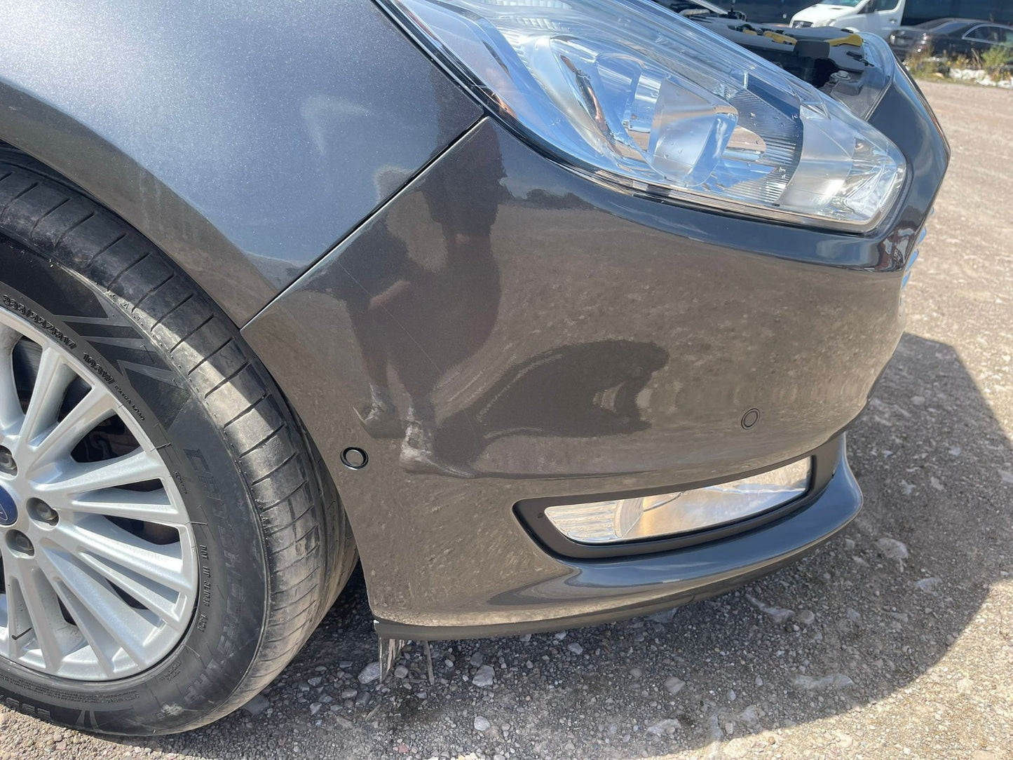 ✅2017 FORD GALAXY ZETEC MK4 FRONT COMPLETE BUMPER GREY + WARRANTY A296