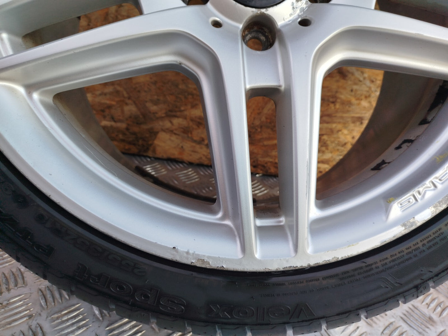 ✅2011 MERCEDES C CLASS W204 ALLOY WHEEL WITH TYRE 255/35 R18 A2044014201 A283
