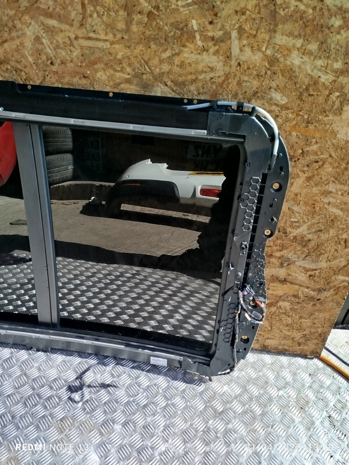 ✅AUDI Q5 S LINE 2.0 PETROL 2012 PANORAMIC ROOF SUNROOF FRAME & GLASS 8R0877041B